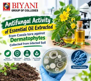 Antifungal activity of Essential oil Extracted from Cassia tora against Dermatophytes Collected from Infected Soil