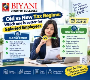 Old vs New Tax Regime Which one is better for Salaried Employees