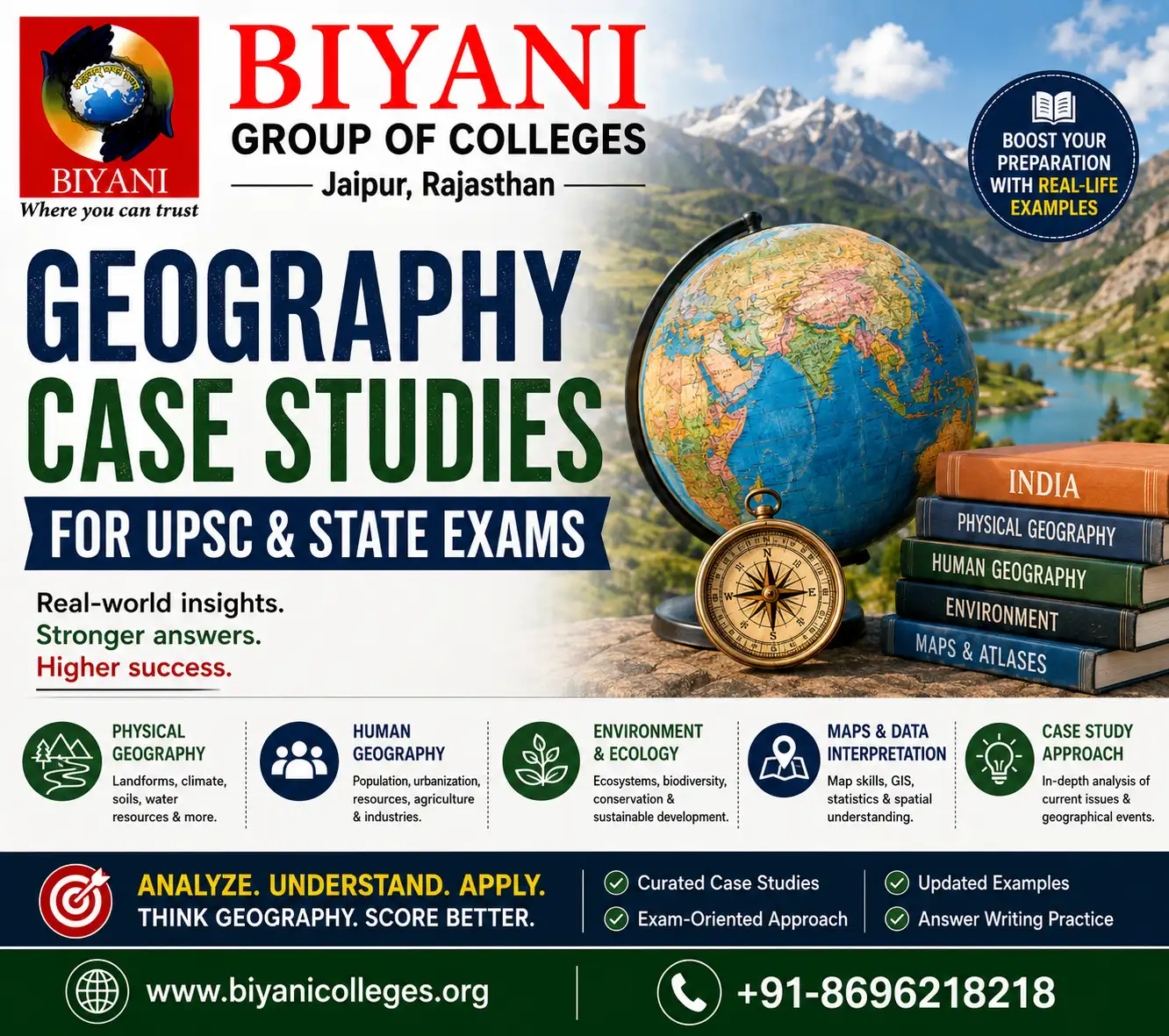 Geography Case Studies for UPSC & State Exams