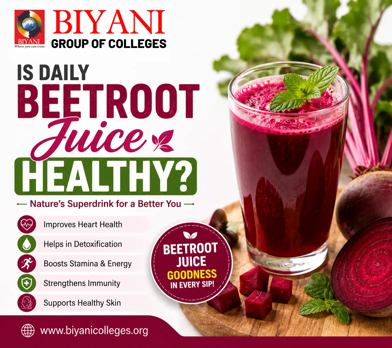 Is Daily Beetroot Juice Healthy