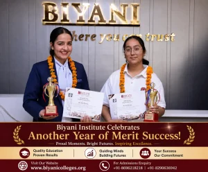 Biyani Institute Celebrates Another Year of Merit Success