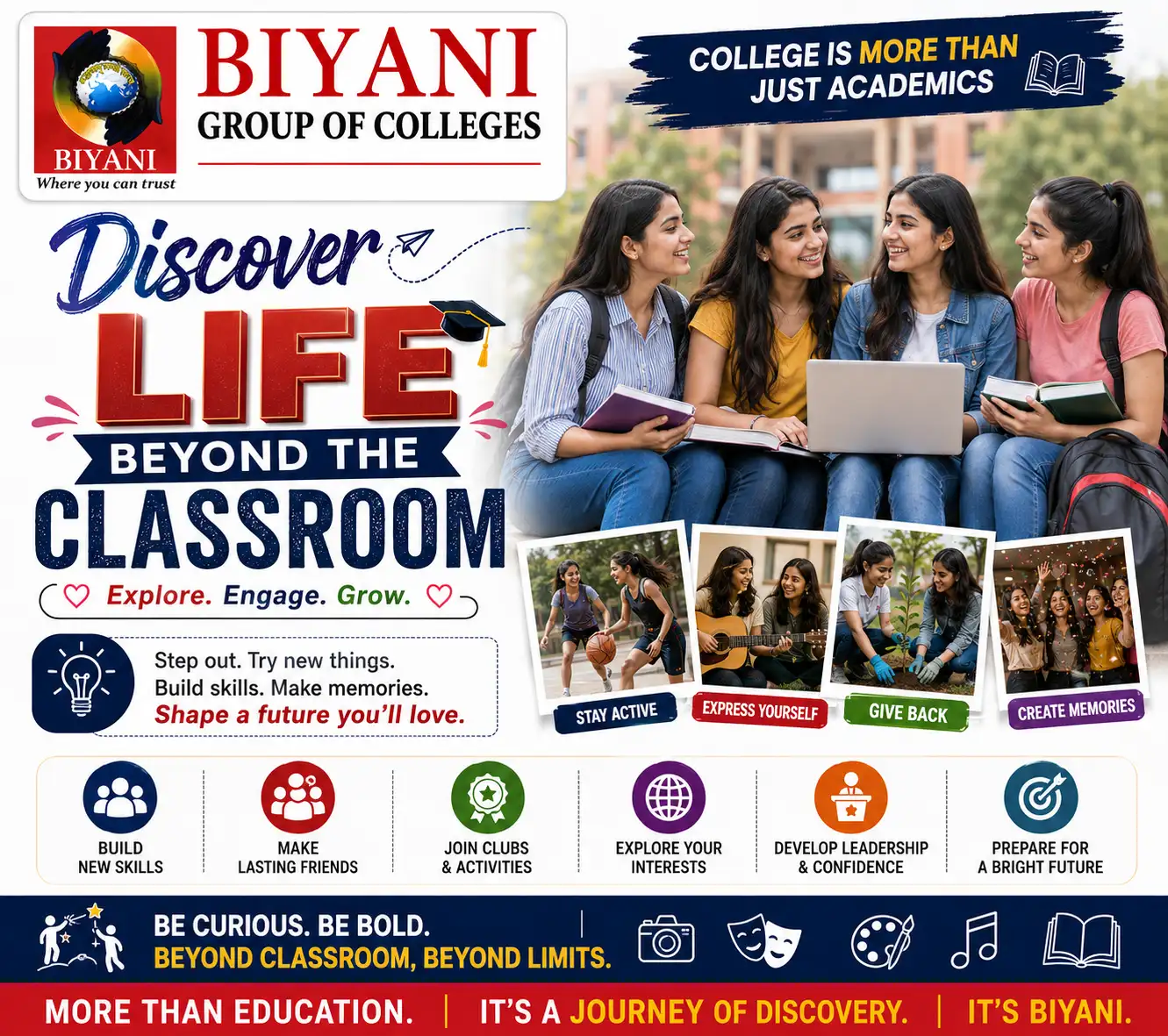 Discover Life Beyond the Classroom