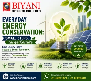 Everyday Energy Conservation Small Steps, large Results