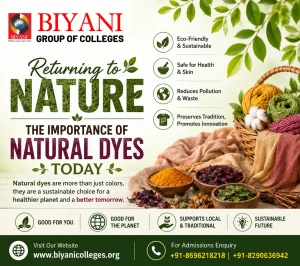 Returning to Nature The Importance of Natural Dyes Today