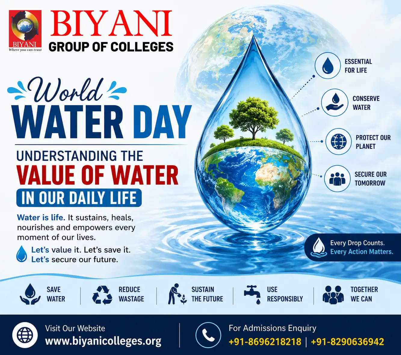 World Water Day Understanding the Value of Water in Our Daily Life