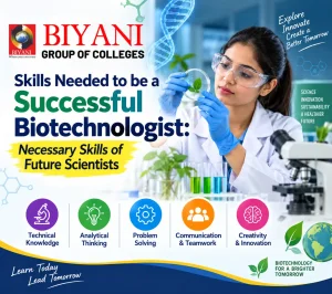 Skills Needed to be a Successful Biotechnologist Necessary Skills of Future Scientists