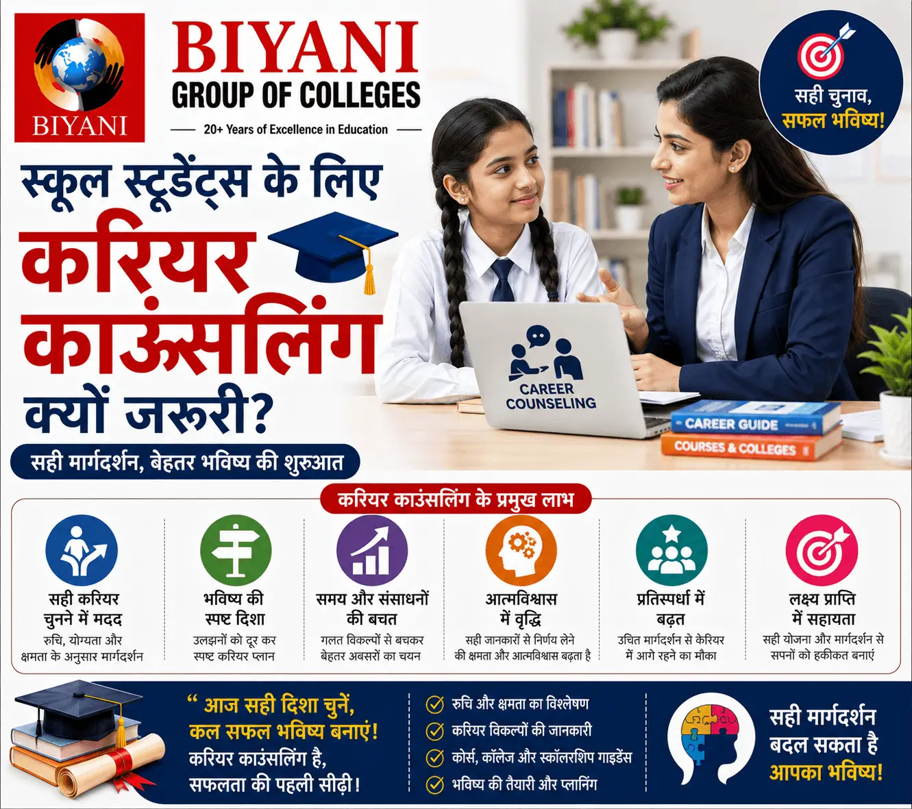 स्कूल स्टूडेंट्स के लिए करियर काउंसलिंग क्यों जरूरी