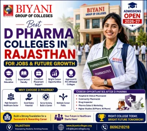 Best D Pharma Colleges in Rajasthan for Jobs & Future Growth