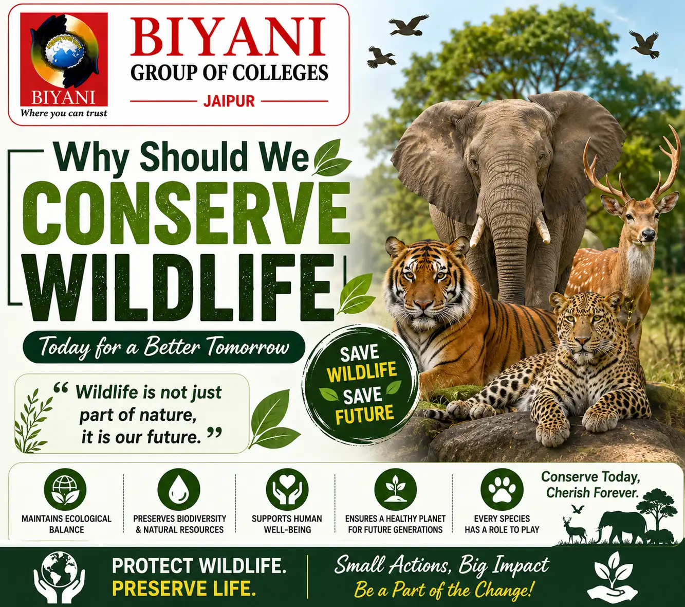 Why Should We Conserve Wildlife