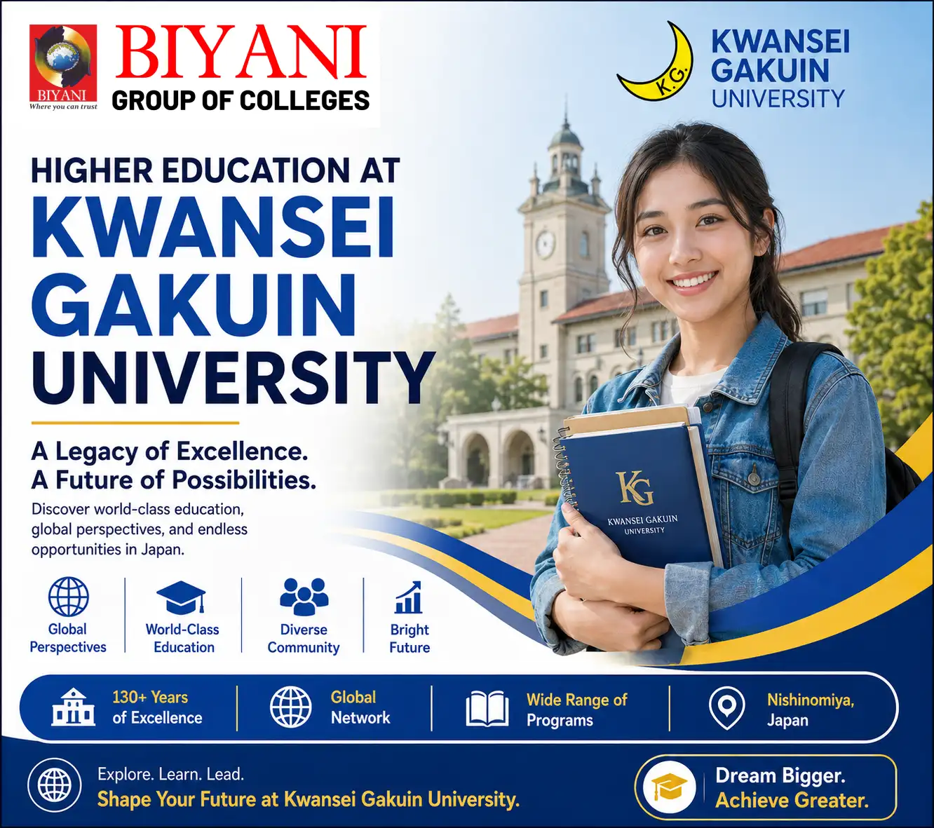 Higher Education at Kwansei Gakuin University
