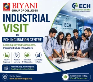 Industrial Visit to ECH Incubation Centre