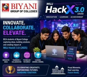 MUJ HackX 3.0 (2025) Innovation, Learning and Achievement