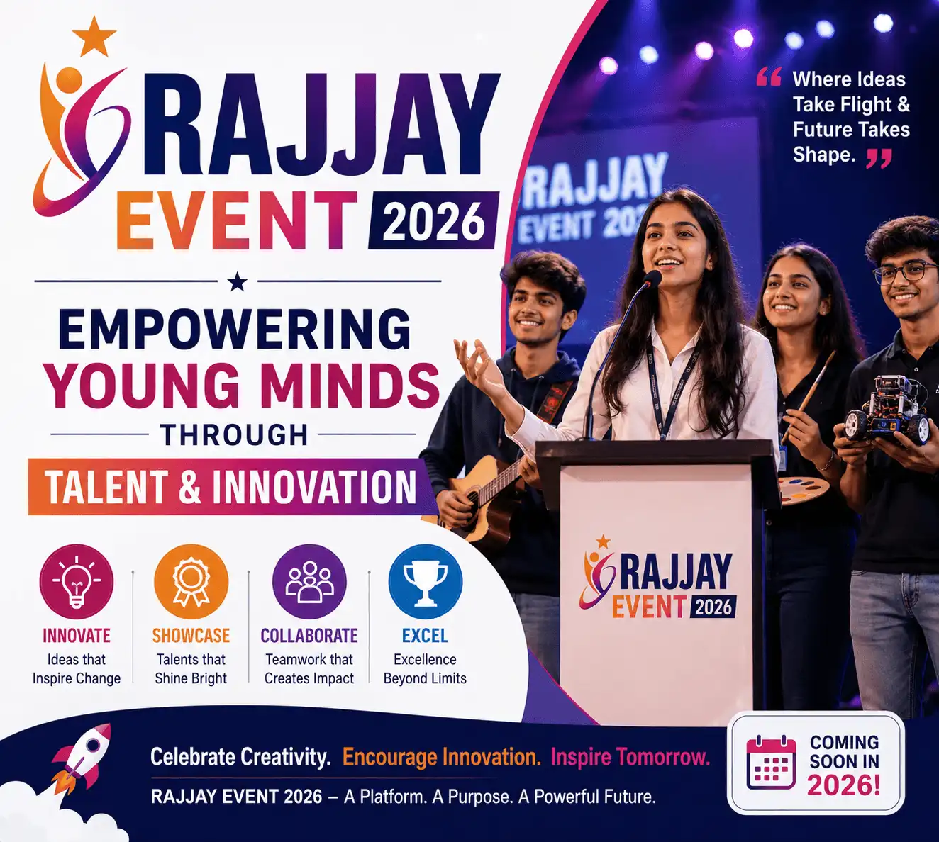 RAJJAY EVENT 2026 Empowering Young Minds Through Talent Innovation