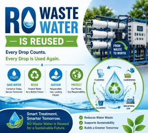 RO Waste Water is Reused