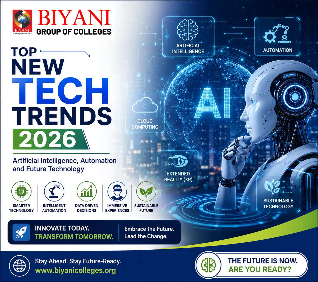 Top New Tech Trends 2026 Artificial Intelligence Automation and Future Technology