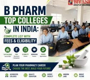 B Pharm Top Colleges in India Complete List With Fees & Eligibility