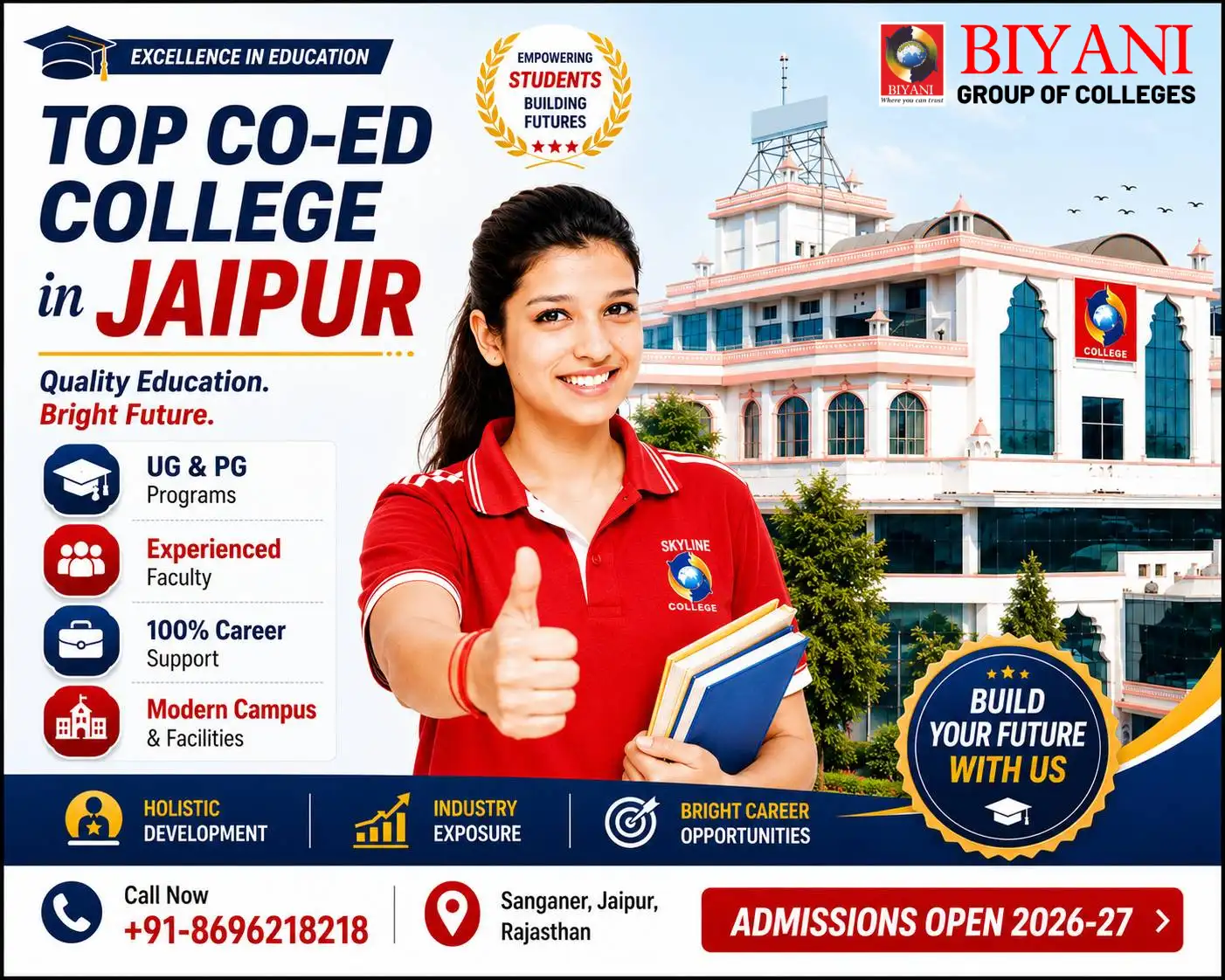 Top Co-Ed College in Jaipur Quality Education & Career Success