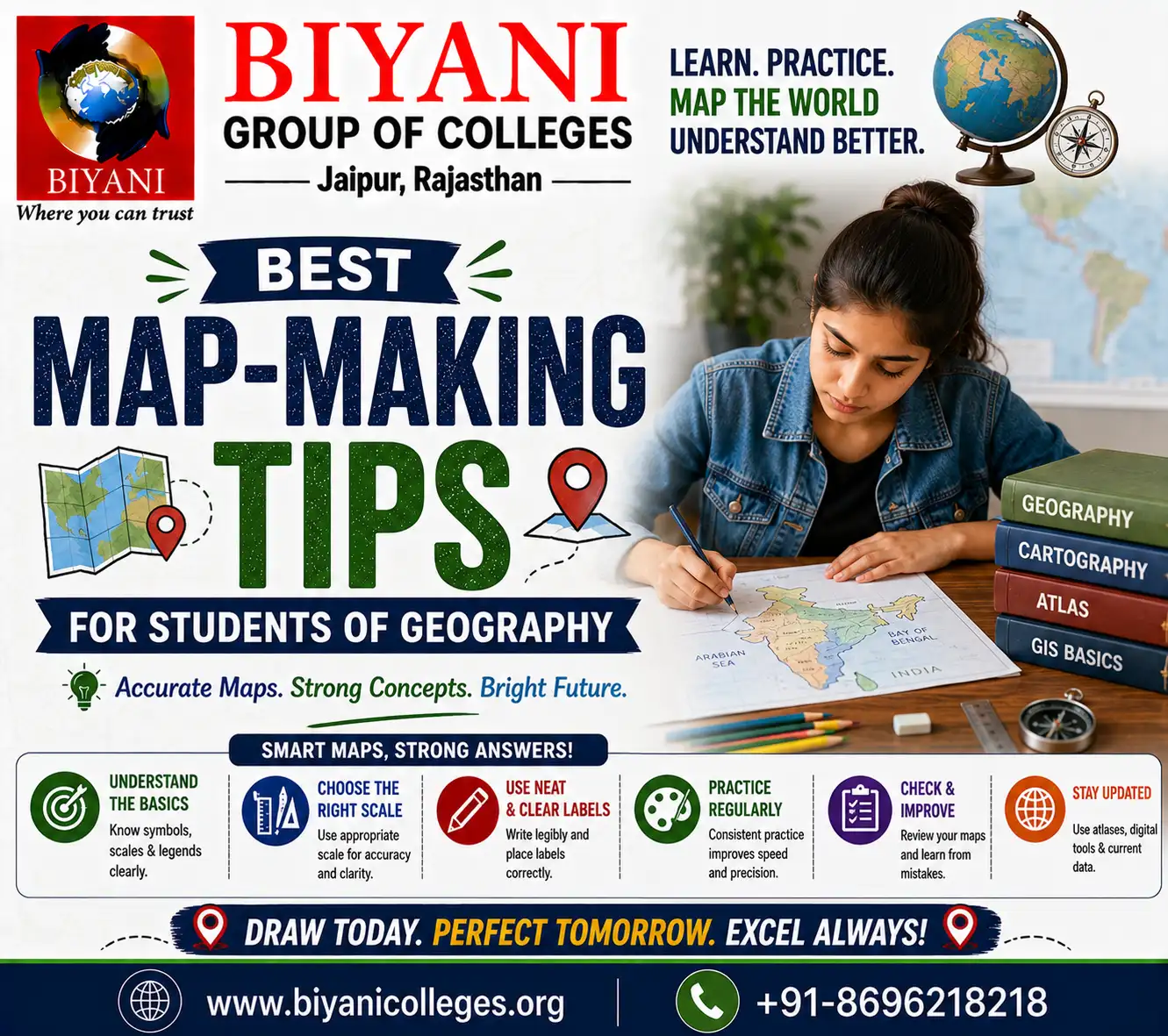Best Map-Making Tips for Students of Geography