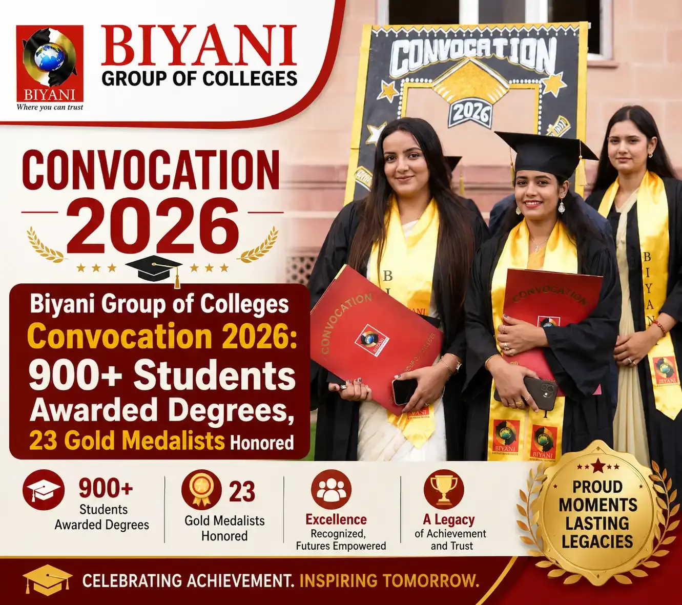 Biyani Group of Colleges Convocation 2026