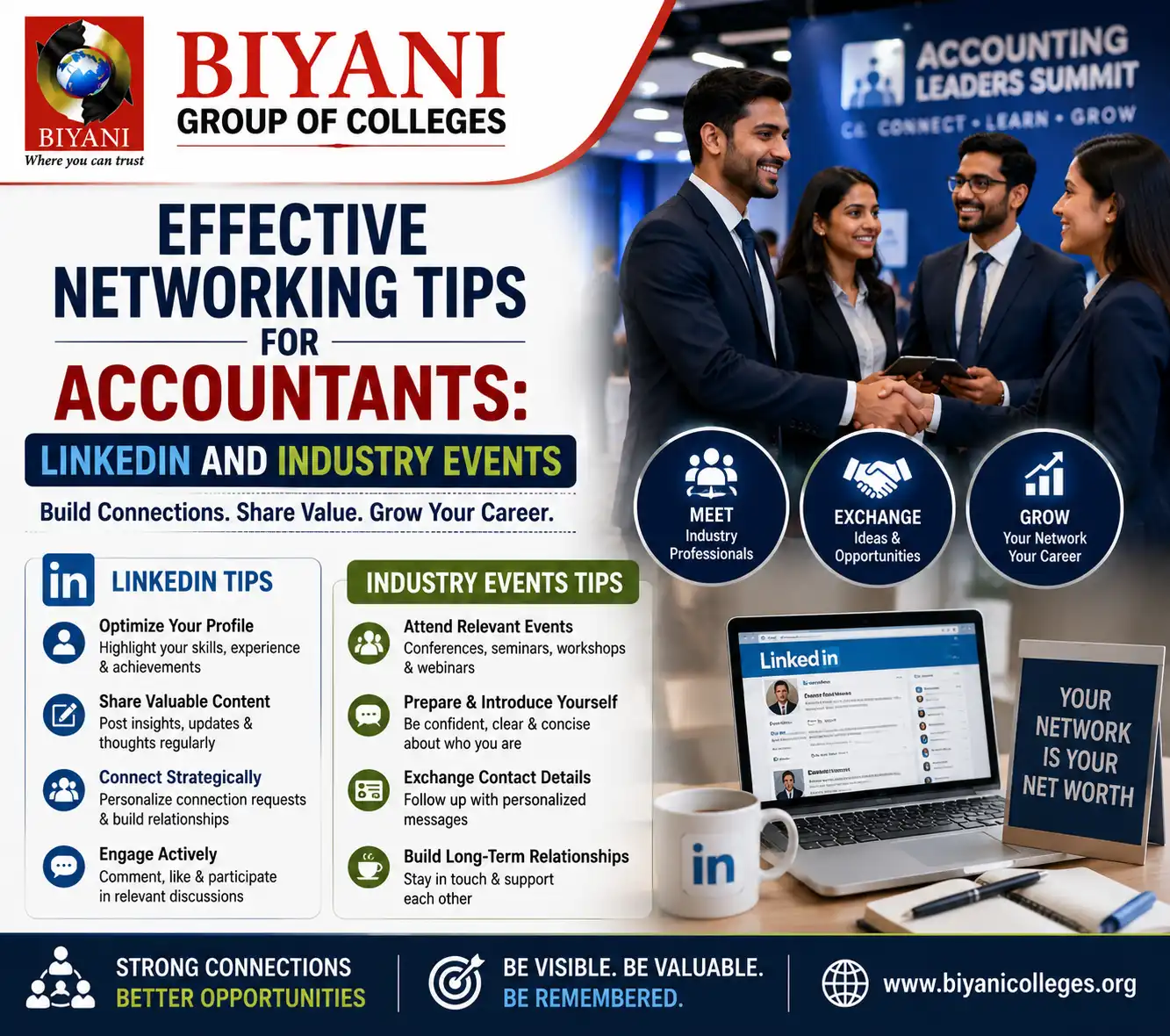 Effective Networking Tips for Accountants LinkedIn and Industry Events