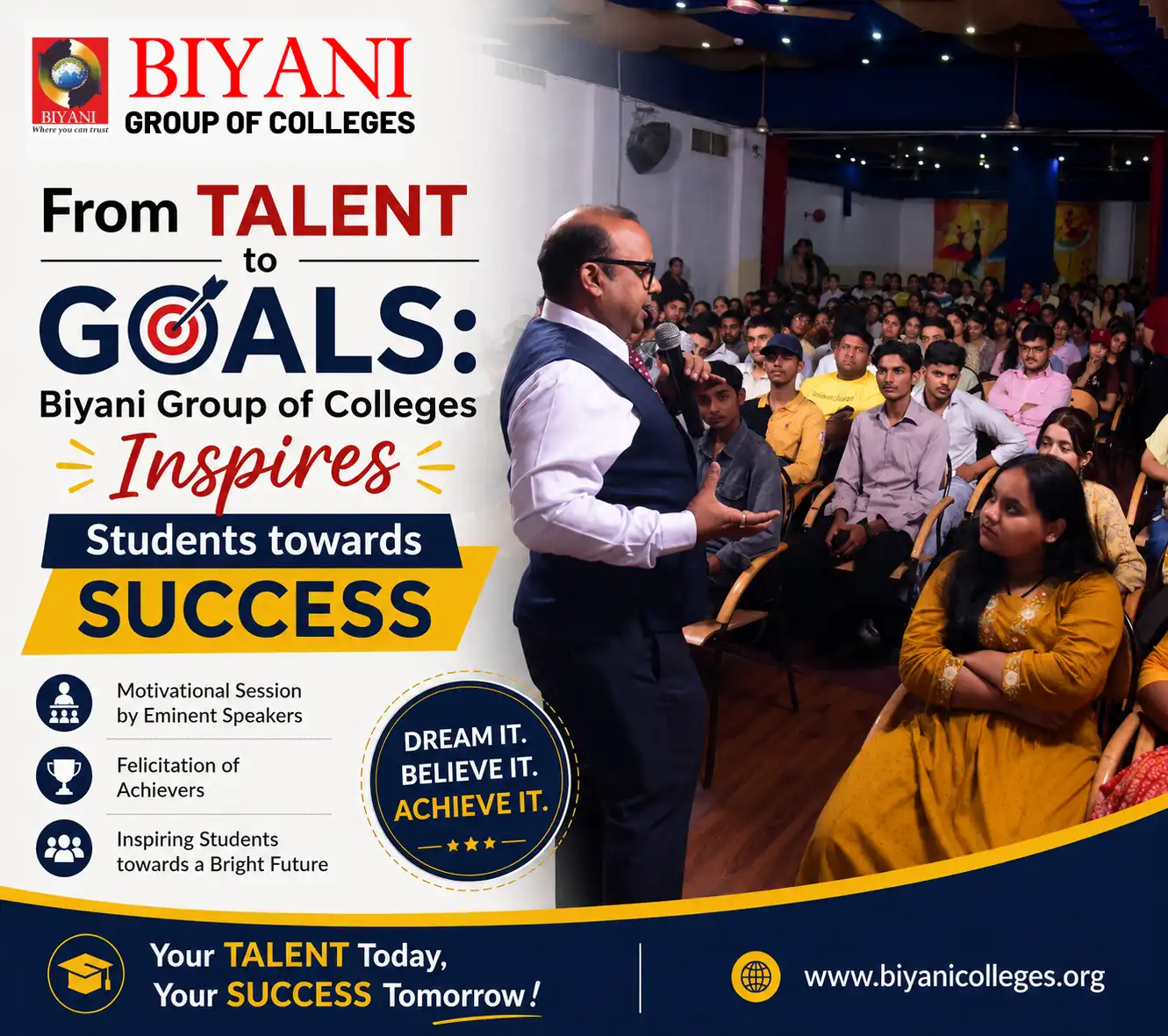 From Talent to Goals Biyani Group of Colleges Inspires Students towards Success