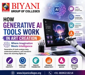 How Generative AI Tools Work in Art Creation