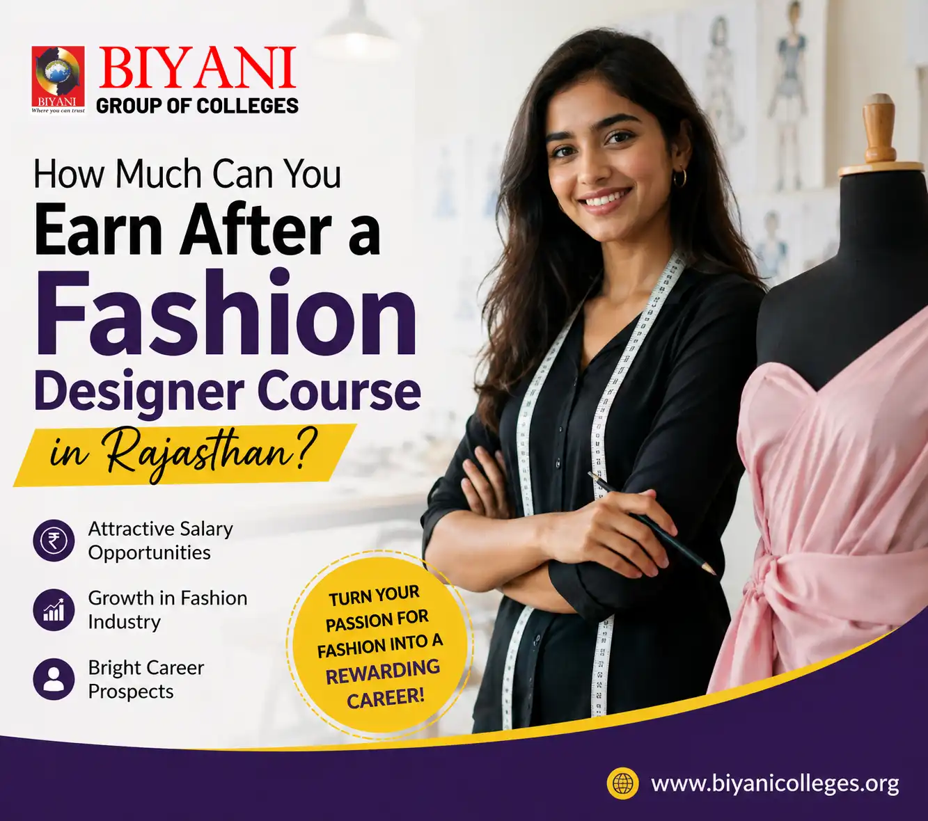 How Much Can You Earn After a Fashion Designer Course in Rajasthan