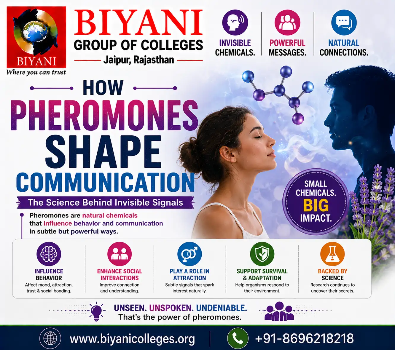 How Pheromones Shape Communication