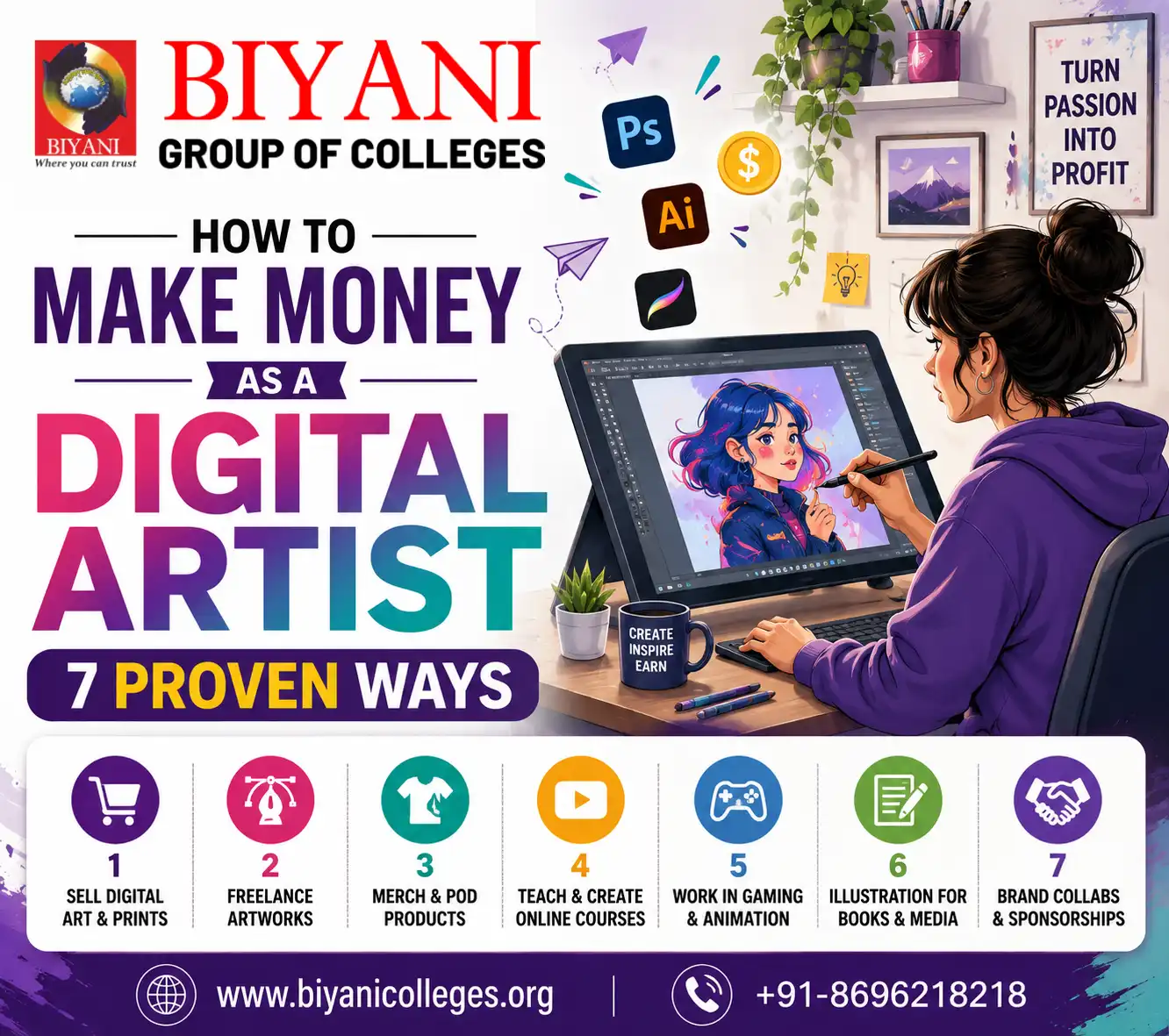 How to Make Money as a Digital Artist 7 Proven Ways