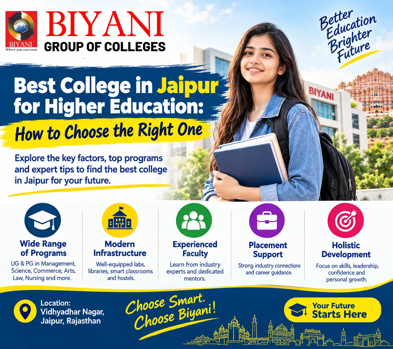 Best College in Jaipur for Higher Education How to Choose the Right One