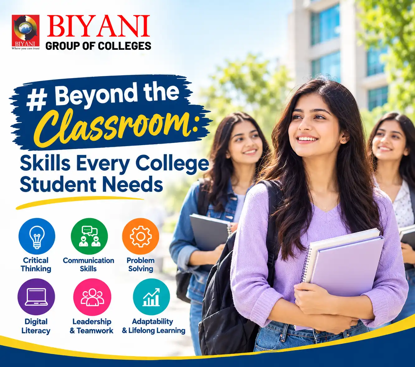 Beyond the Classroom Skills Every College Student Needs