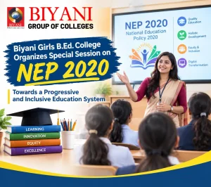 Biyani Girls B.Ed. College Organizes Special Session on NEP 2020