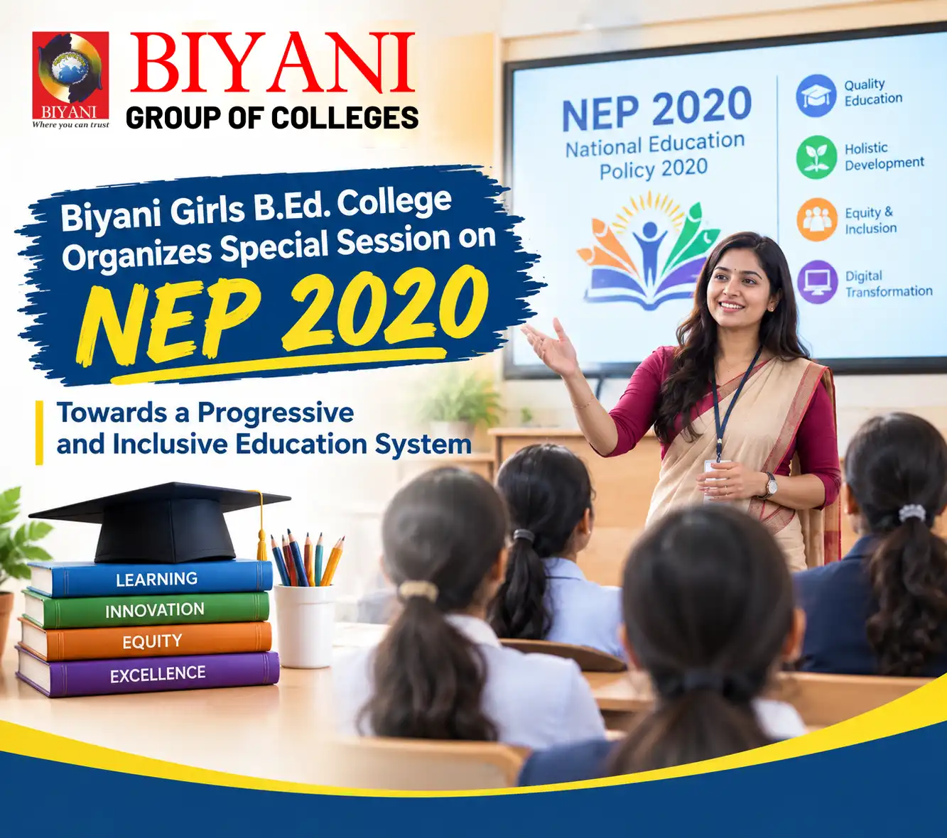 Biyani Girls B.Ed. College Organizes Special Session on NEP 2020
