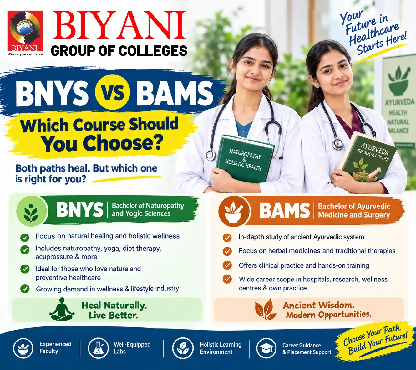 BNYS vs BAMS Which Course Should You Choose