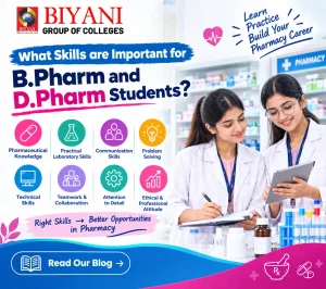 What Skills are Important for B.Pharm and D.Pharm Students