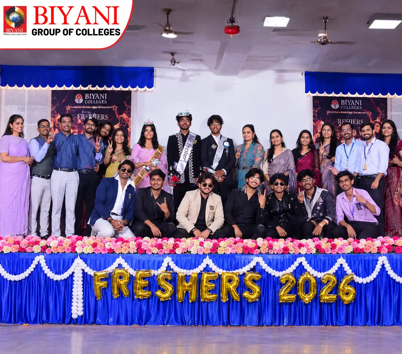 Co-Ed IT Department of Biyani Group of Colleges Organized a Grand Freshers’ Party