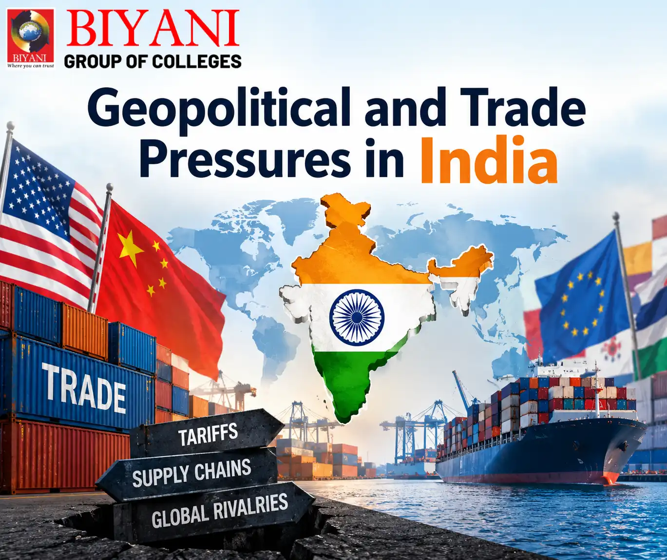 Geopolitical and Trade Pressures in India