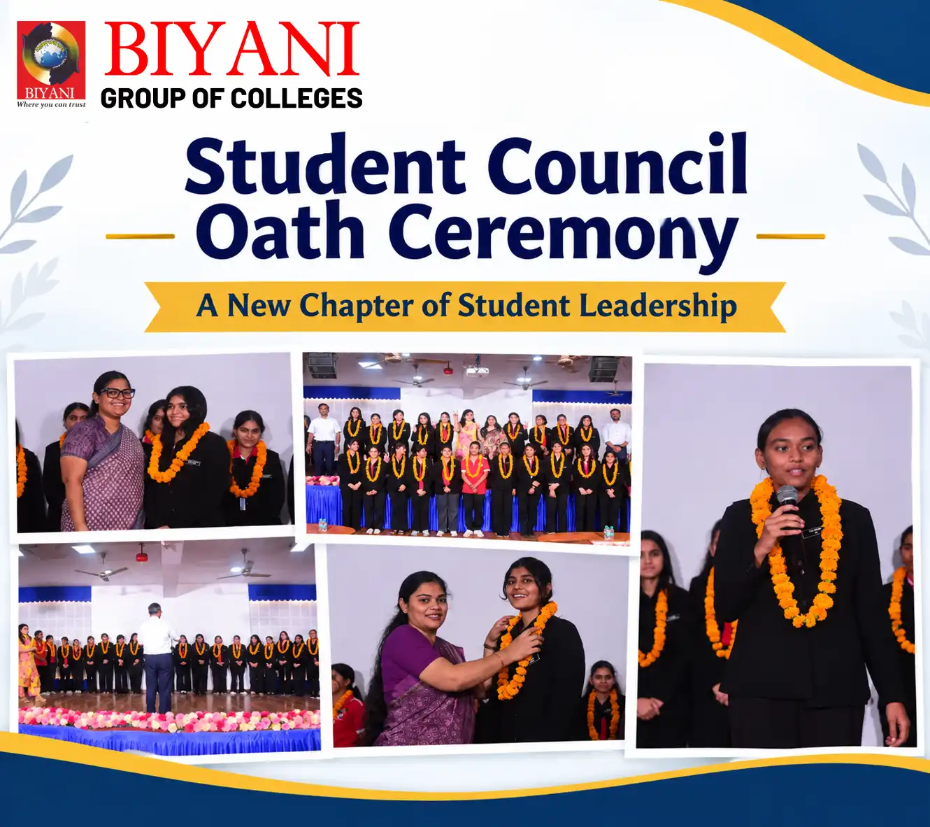 Student Council Oath Ceremony A New Chapter of Student Leadership