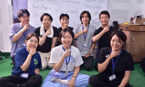 Gulabi japan student journalism dept visit 2