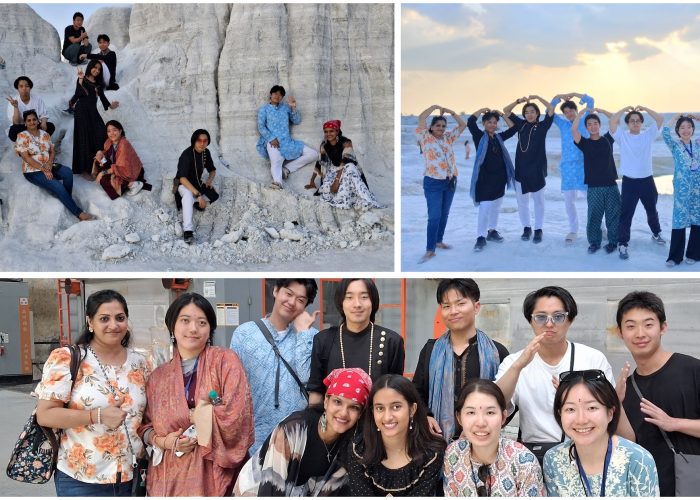 Gulabi student exchange Japanstudent marble industry visit