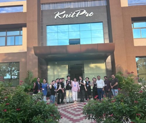 Gulabi student exchange programme knitpro visit